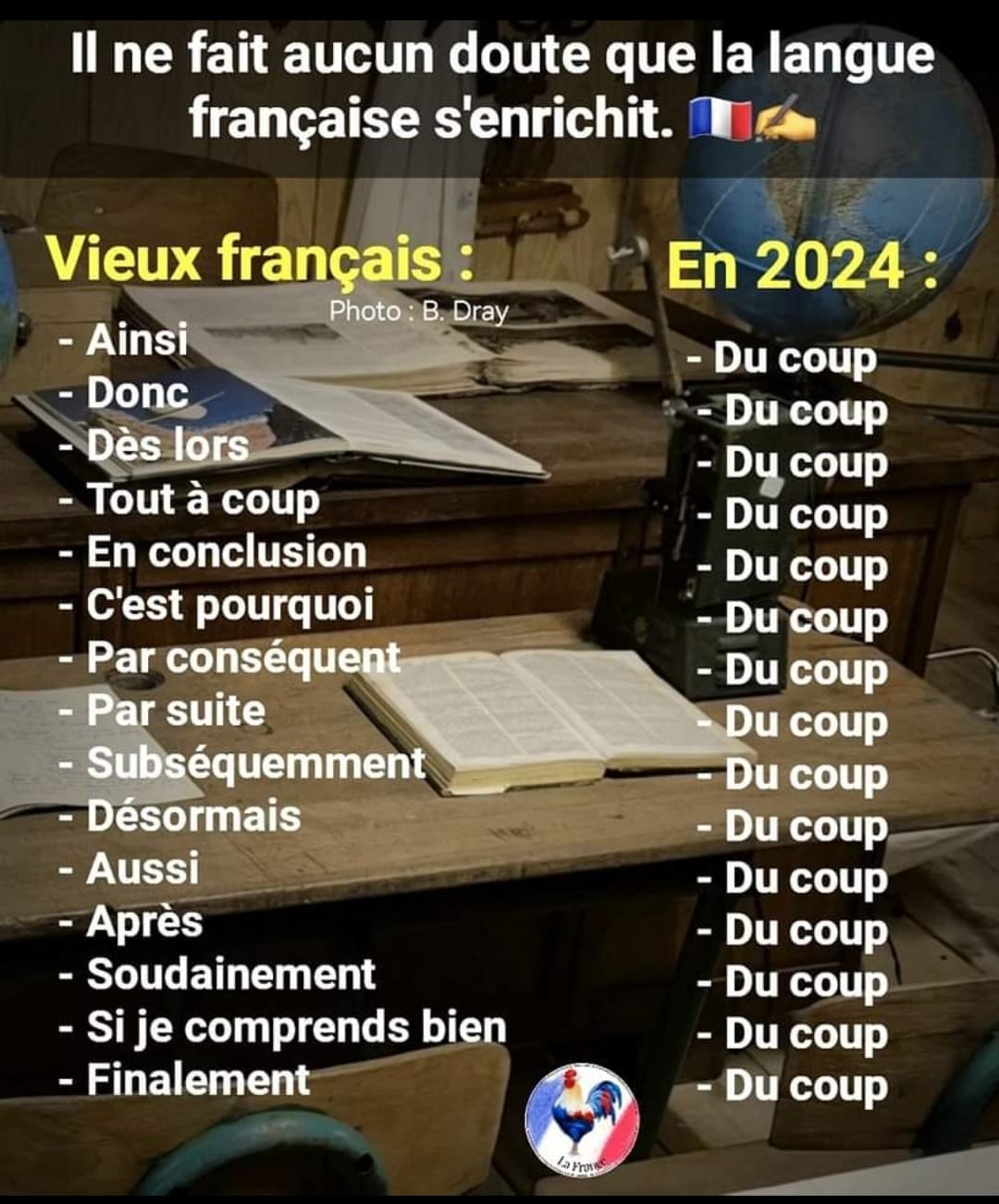 La langue française s’enrichit ! 🙃